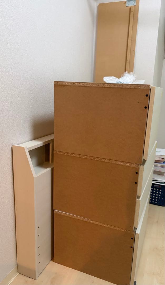 美品 ⭐︎ニトリ　ベッドアザン4チェスト解体済⭐︎ベッド&マットレス　早い者勝セール