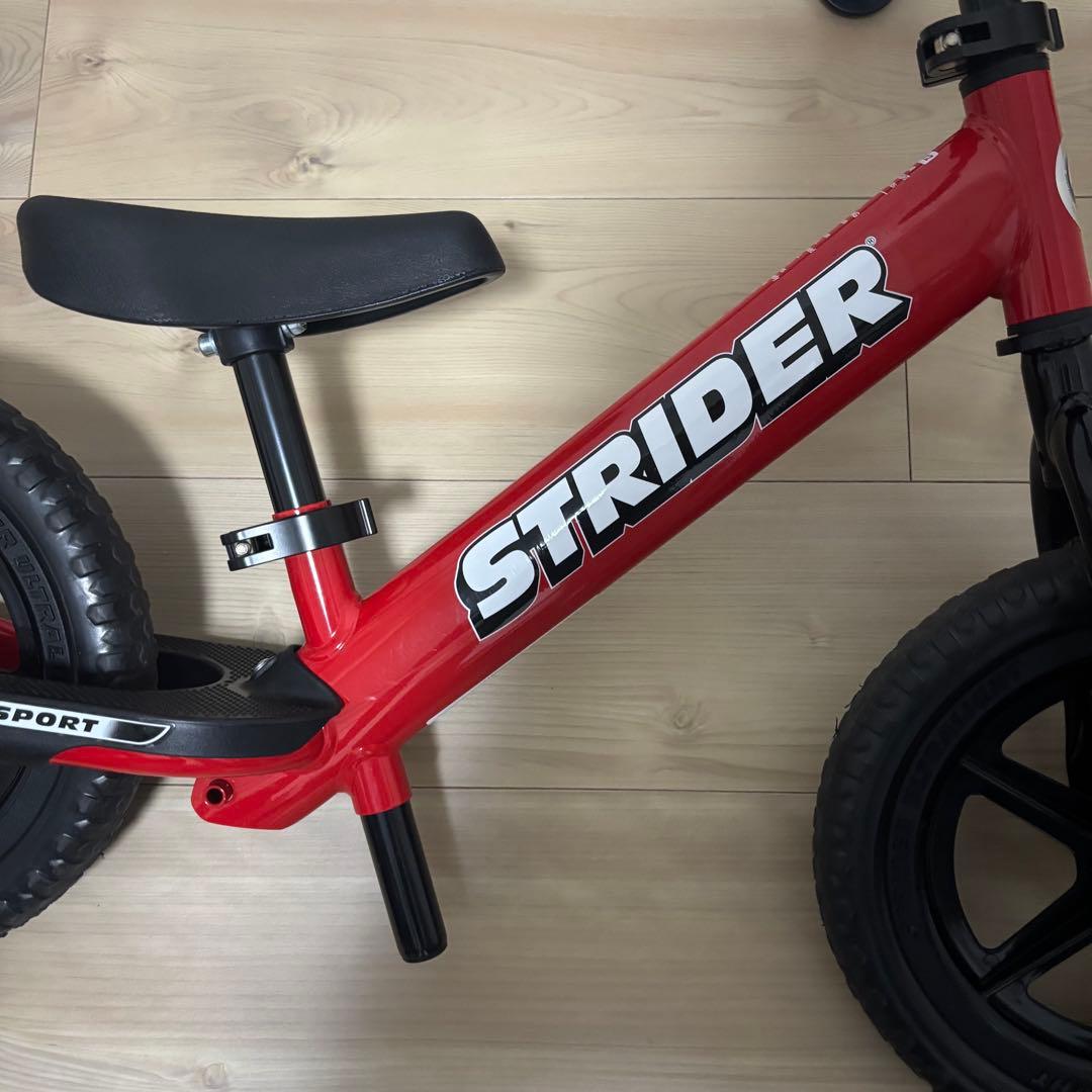 STRIDER バランスバイク 赤 12インチ SPORT