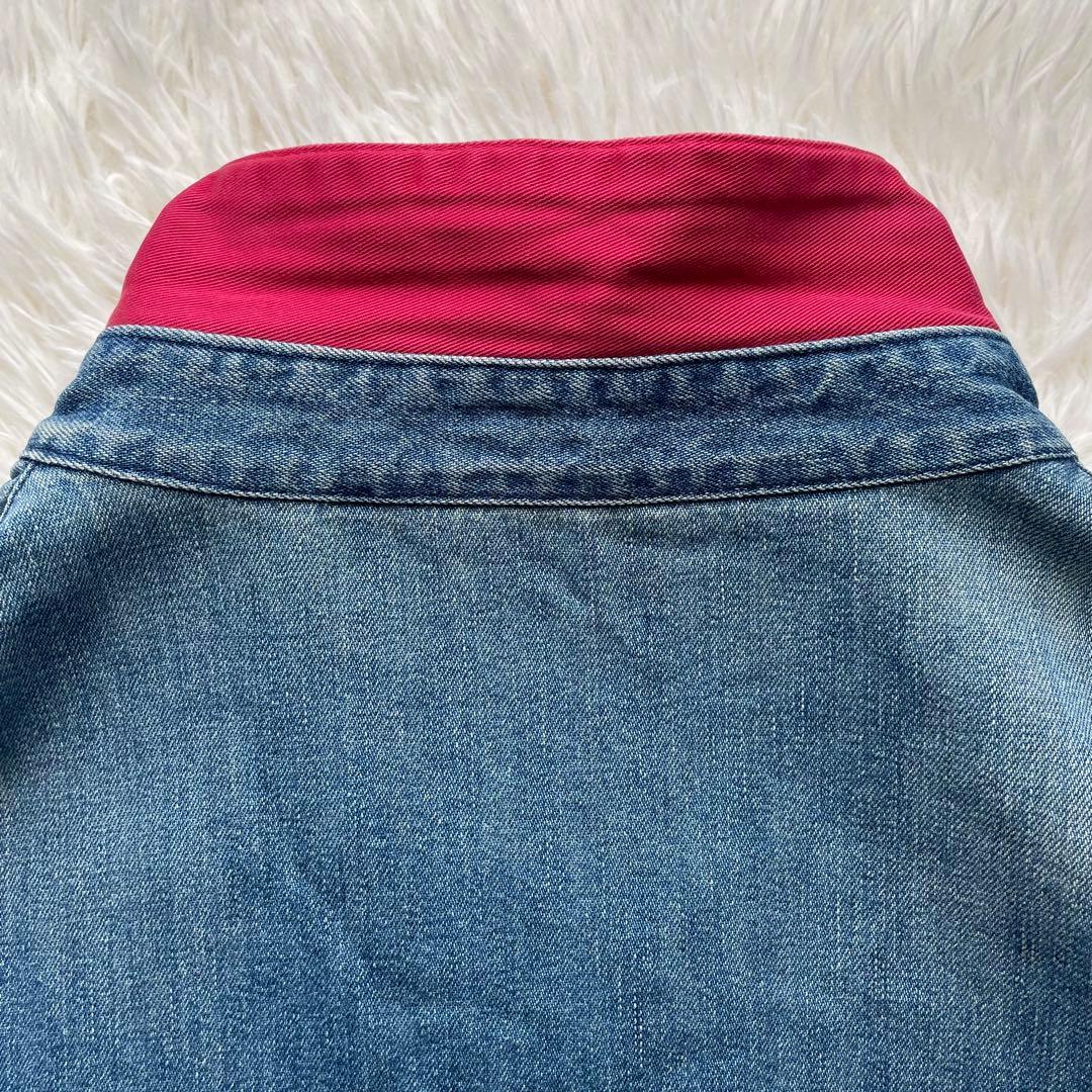 【希少】ポロバイラルフローレン デニム スイングトップ ブルゾン XXL USA