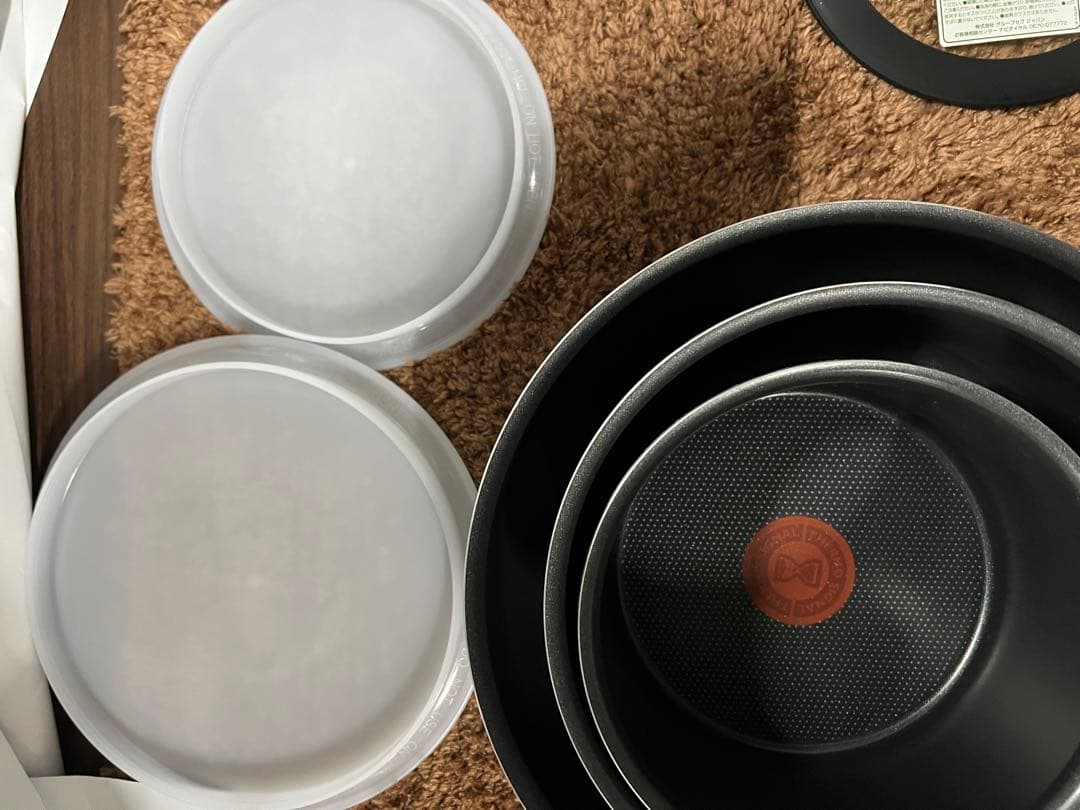 Ｔ-fal インジニオ　ネオ　フレ－ズグレー 9点セット ガス火専用