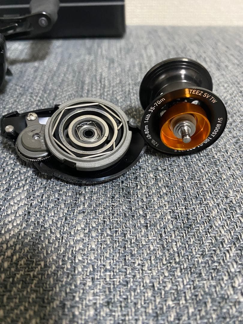 美品DAIWA ダイワ 24スティーズ SV TW 100XHL 左ハンドル