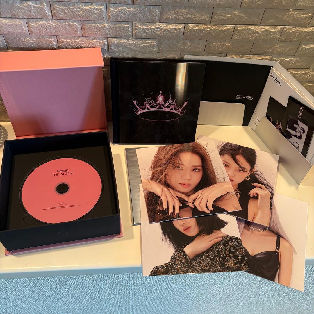 BLACKPINK THE ALBUM トレカ　ポストカード　リサ　セット