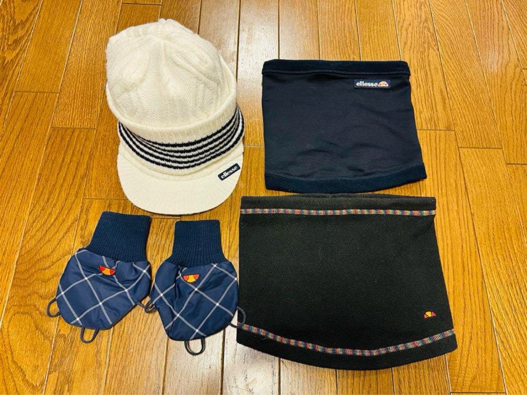 ellesse 上着&アクセサリー 6点セット