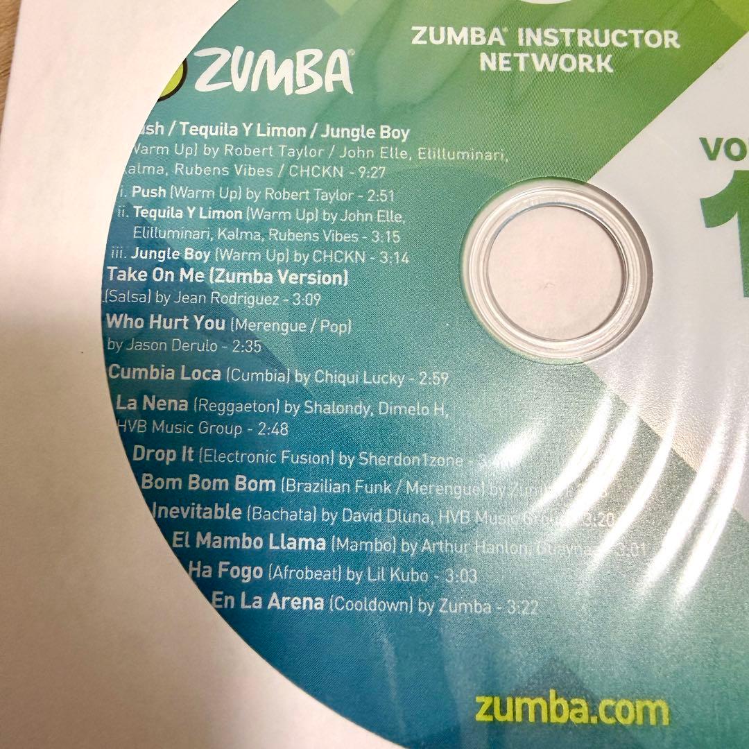 ズンバ　Zumba ZIN120 CD DVD セット　最新版