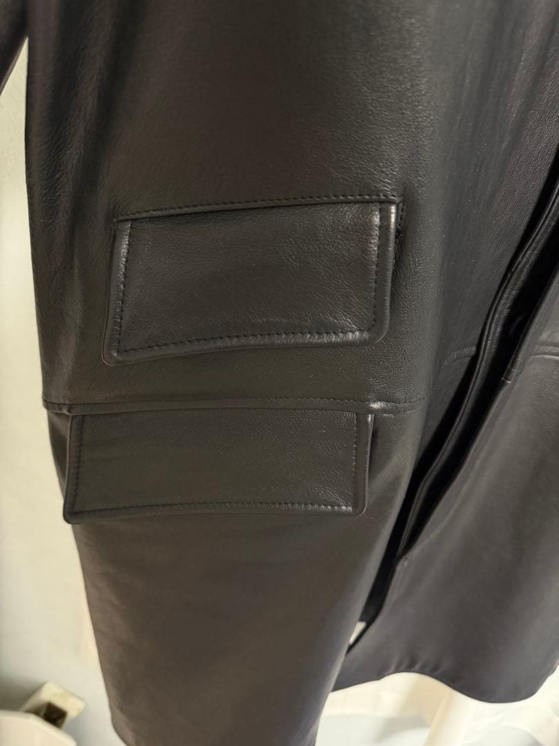 YOKE コート Balmacaan Coat ブラック サイズ2 25AW