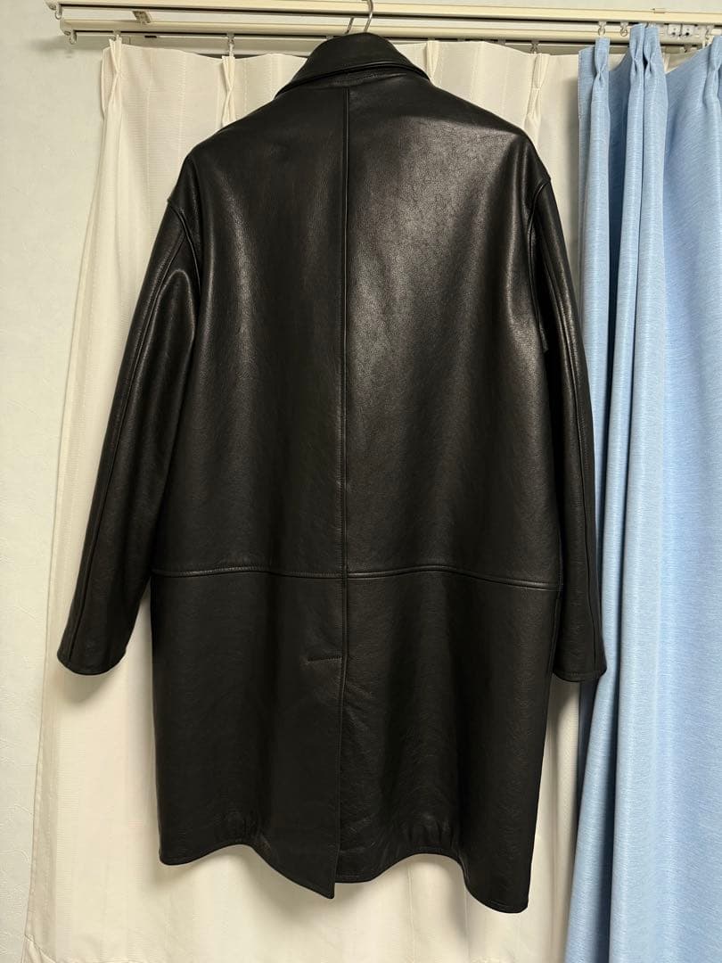 YOKE コート Balmacaan Coat ブラック サイズ2 25AW