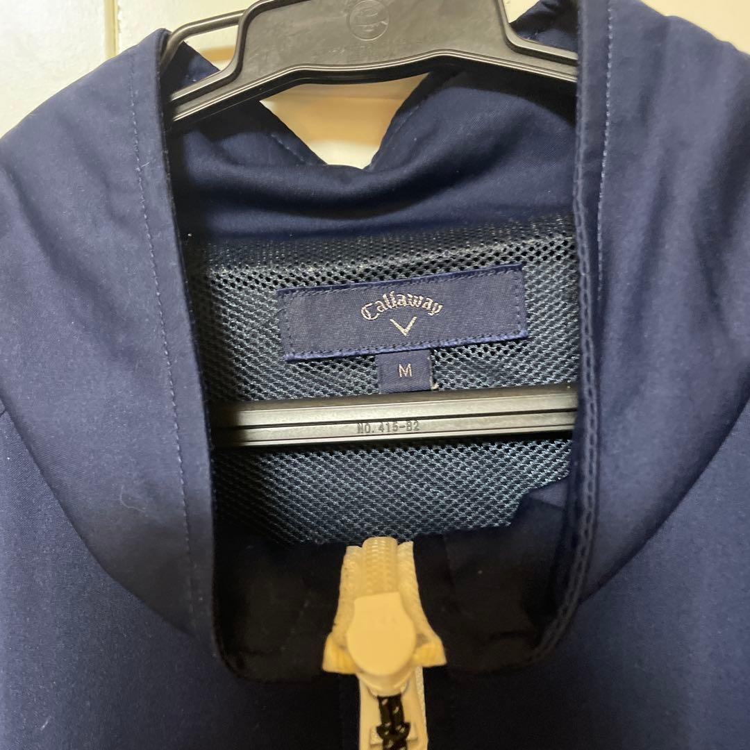 Callaway ネイビー ジップアップジャケット Mサイズ
