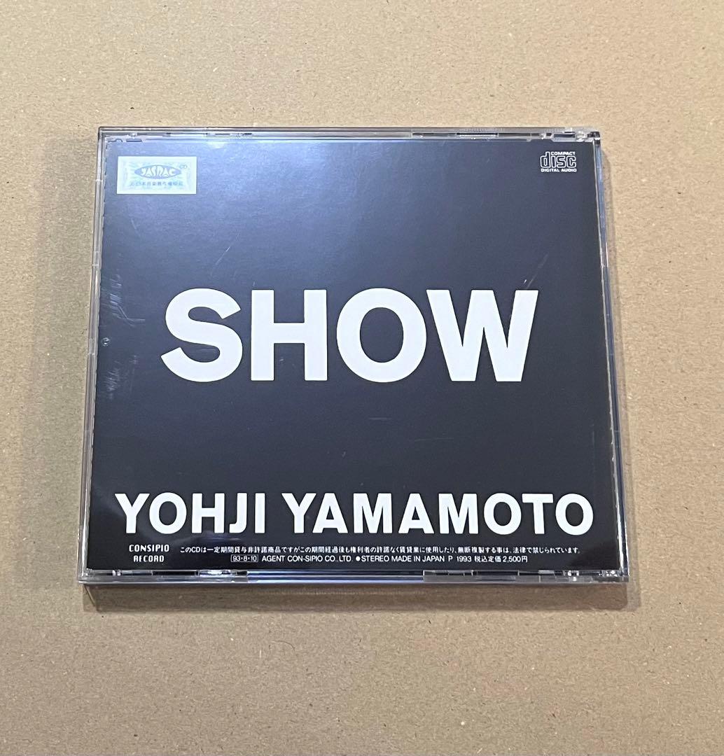 THE SHOW 山本耀司　Yohji Yamamoto 徳武弘文　非売品