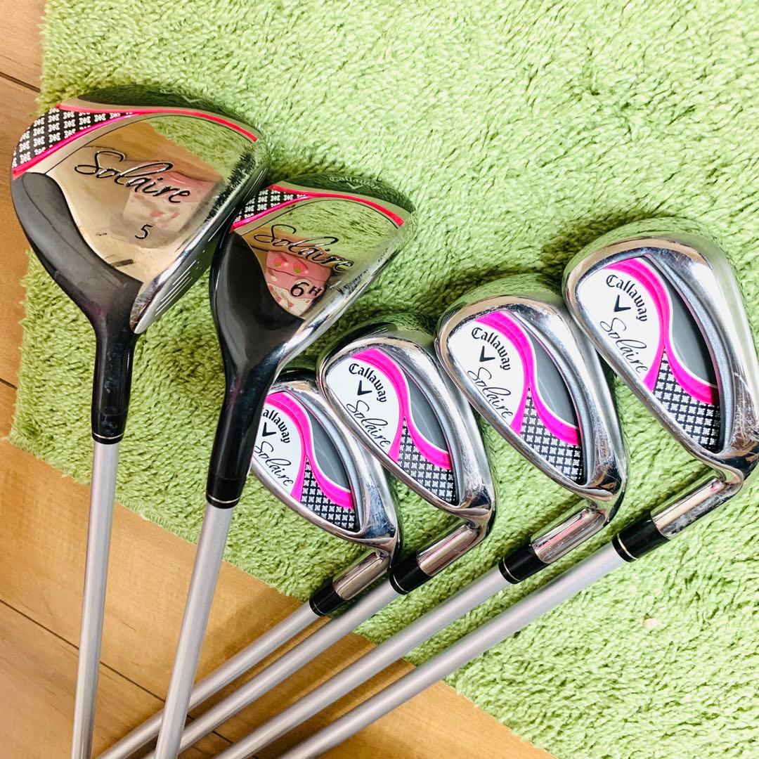 Callaway Solaire レディース ゴルフクラブセット 6本