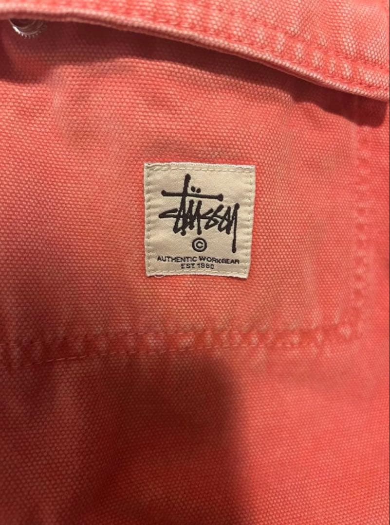 最終価格　stussy JACKET WASHED CANVAS