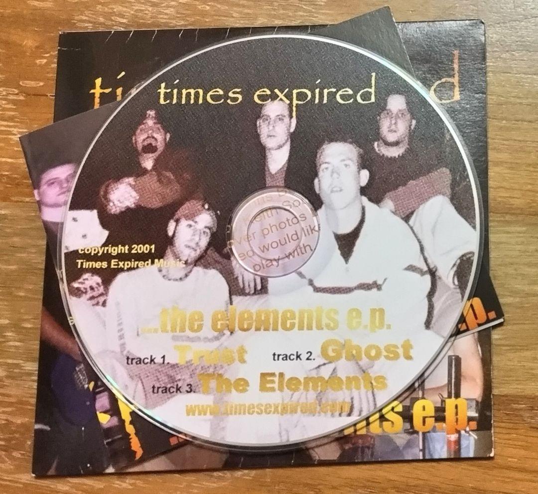 Times Expired The Elements EP ラップコア