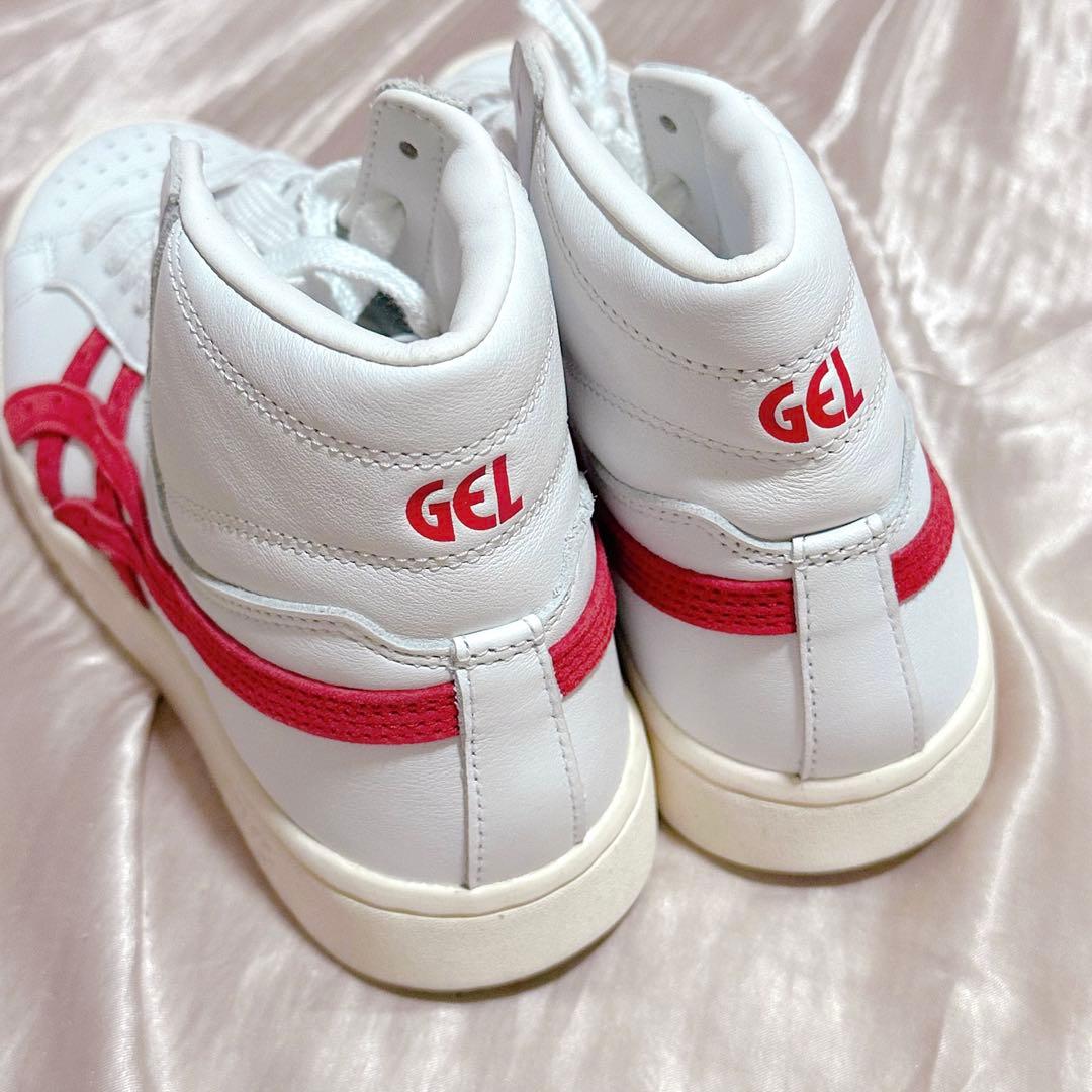 アシックス GEL-PTG MT ポイントゲッター 23.0白 赤　スラダン