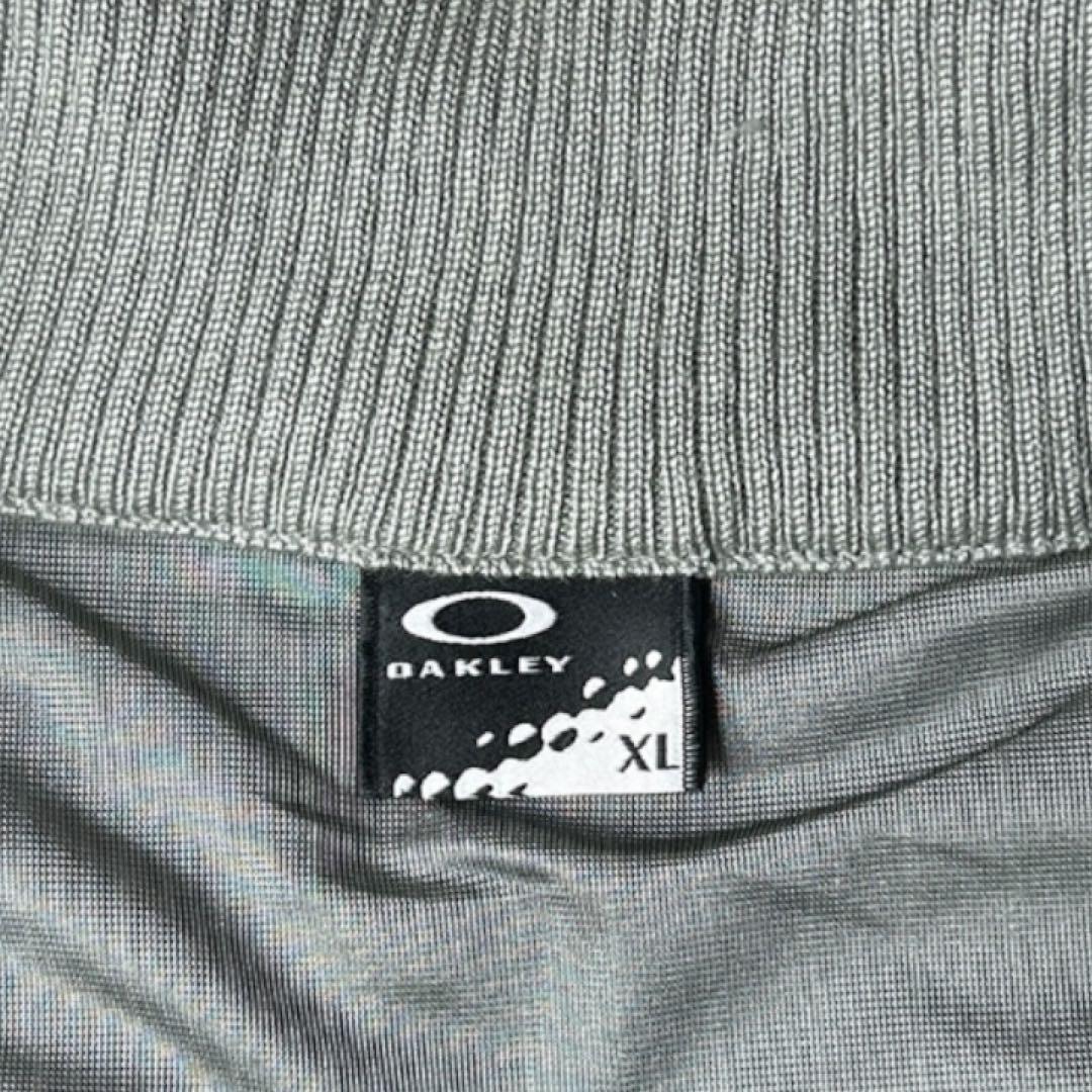 OAKLEY 433798JP 中綿切替 ニットジャケット XL キルティング
