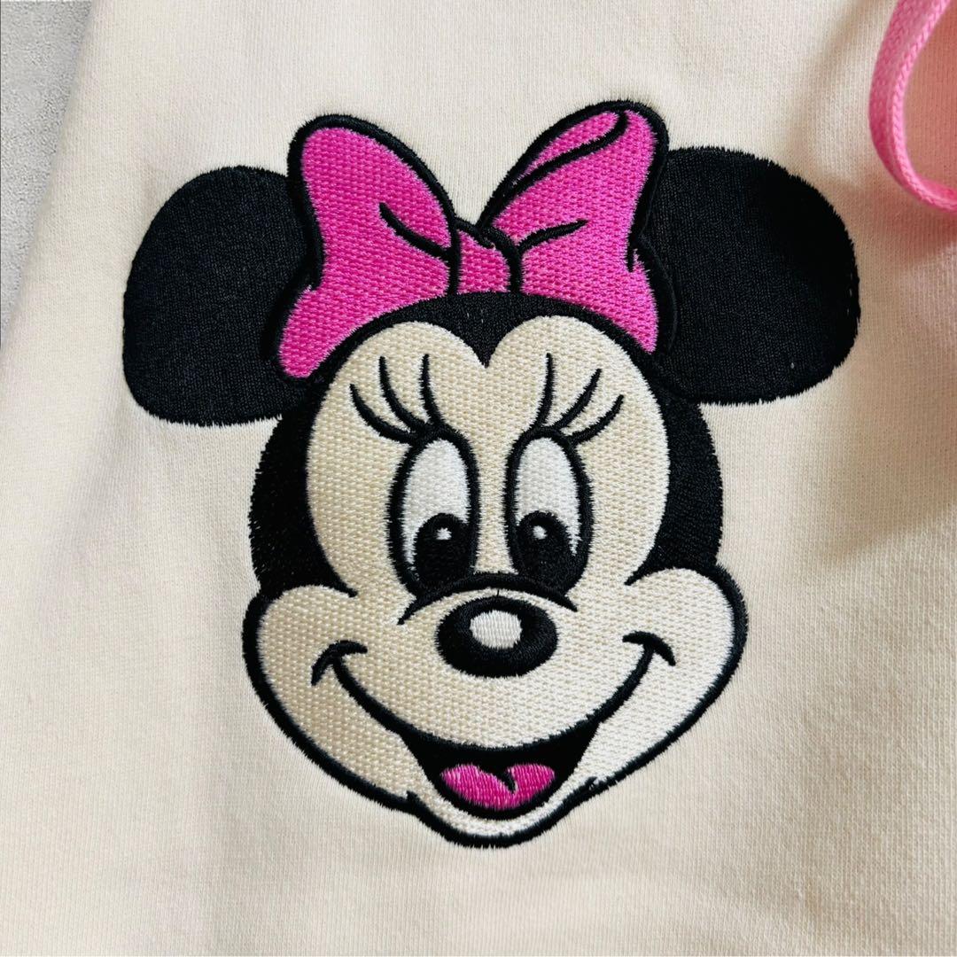 新品タグ付き 韓国ディズニー ミッキーミニー刺繍パーカースウェット パルパルーザ
