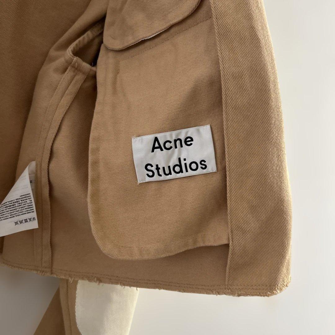 Acne Studios クロップドジャケット クリーム色