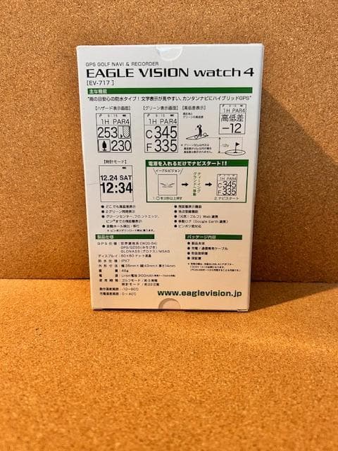 EAGLE VISION watch 4 EV-717 GPSゴルフナビ