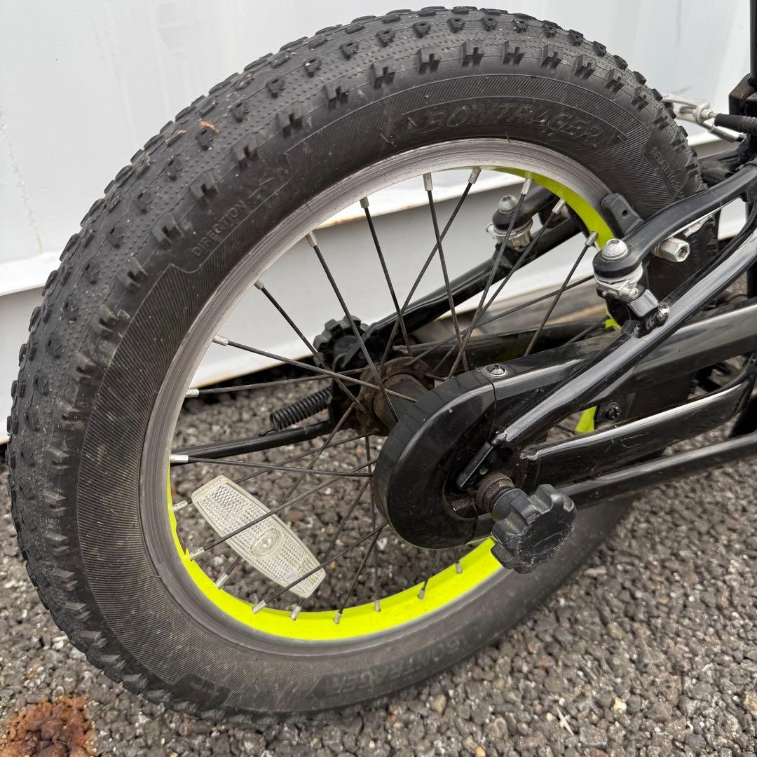 子供用自転車 16インチ Precaliber 身長99-117cm ブラック