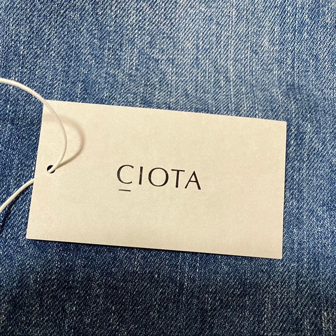 【CIOTA /シオタ】本藍 セルビッチ デニムジャケット 46 定番