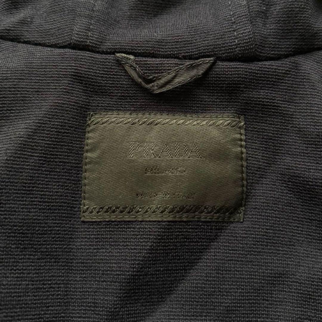 ジャケット・アウター 00s PRADA archive zip-up hoodie parka