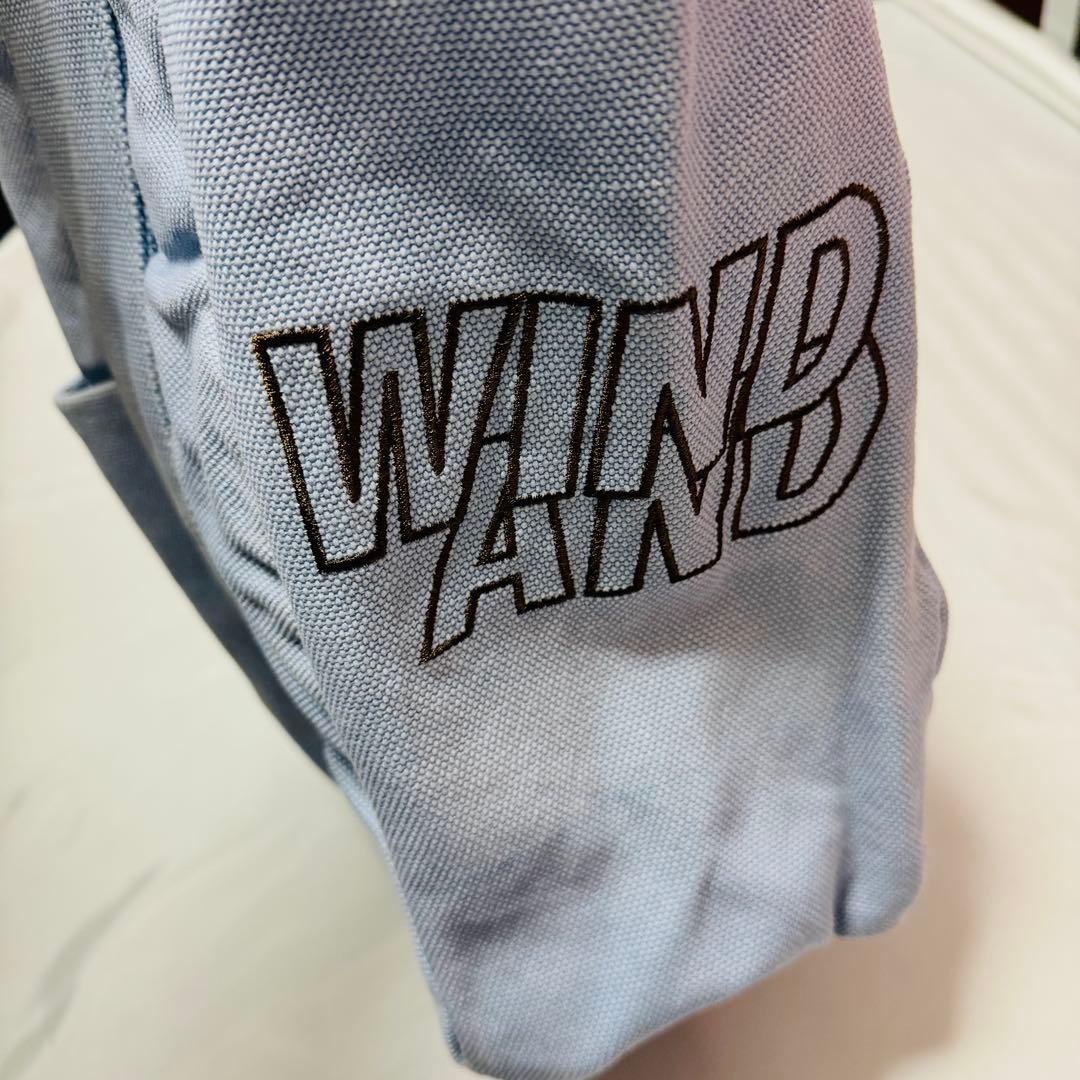 【新品未使用】WIND AND SEA ウィンダンシー トートバッグ ブルー
