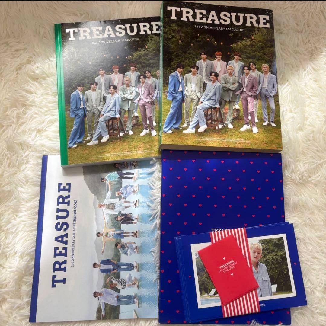 TREASURE アルバム シーグリ バッグ タオル 缶バッジ アクスタ まとめ