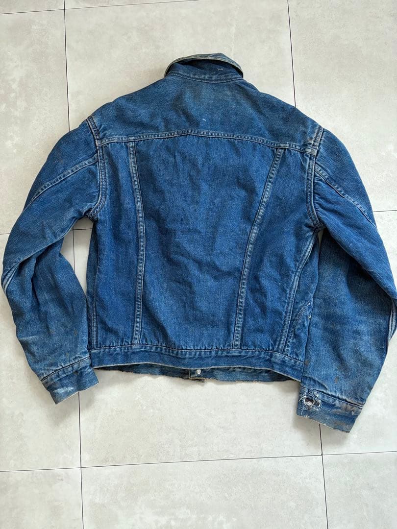 50s foremost 2nd デニム たん丈 縦落ち levi's507xx