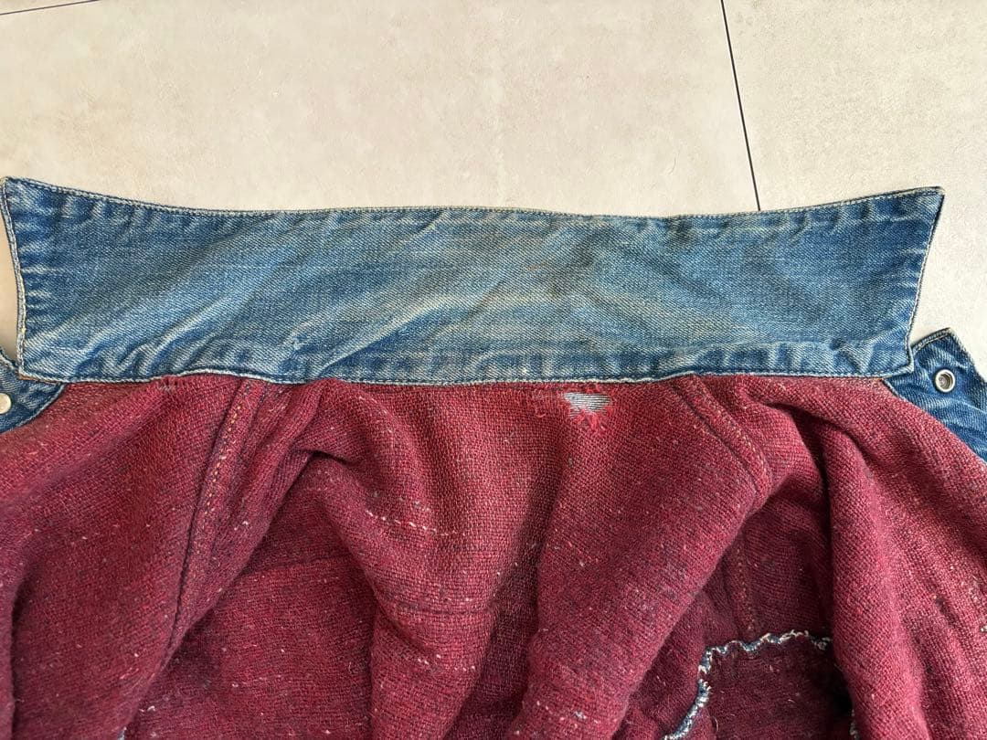 50s foremost 2nd デニム たん丈 縦落ち levi's507xx