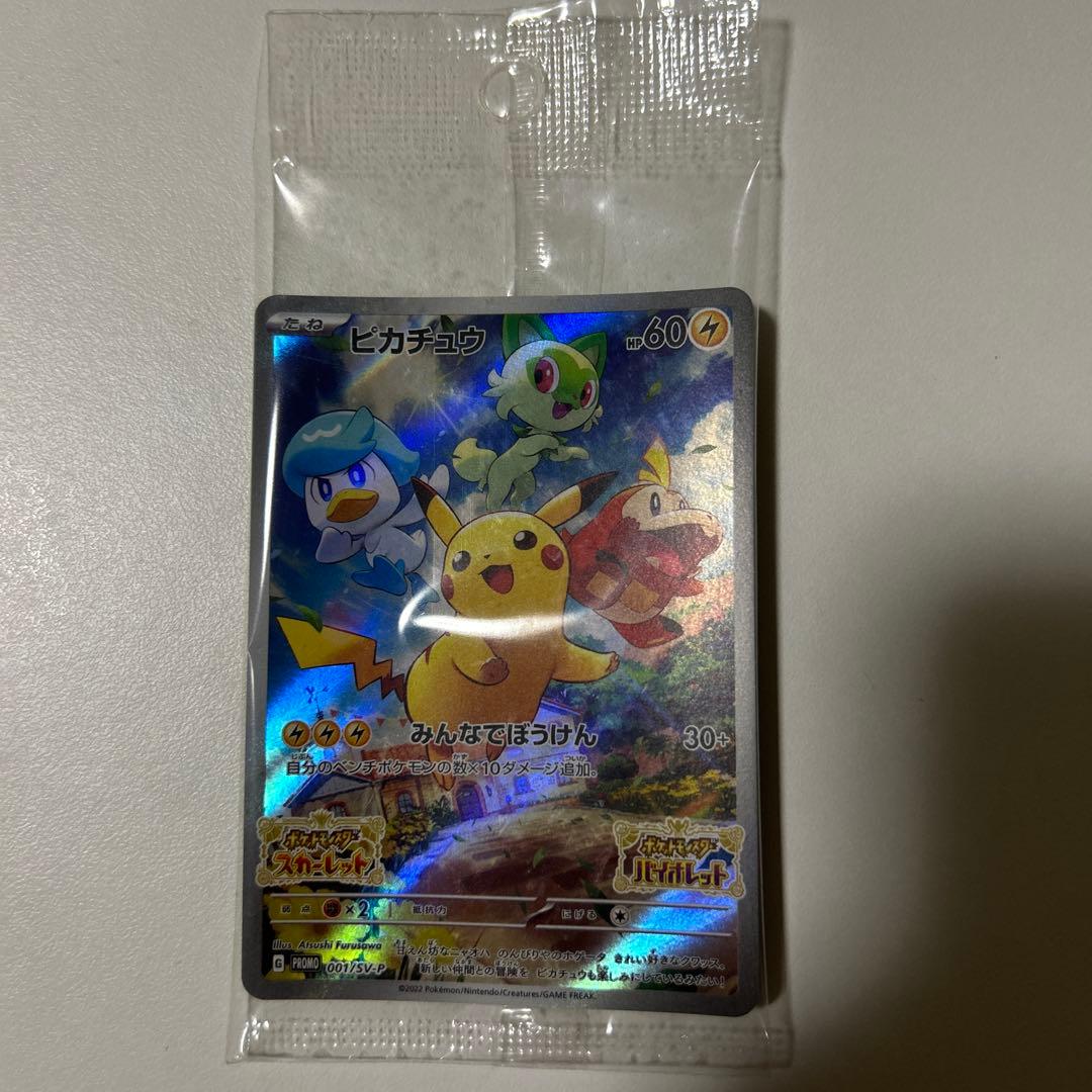 H*Y様 ポケットモンスター スカーレットSwitchソフト特典ポケカ付き