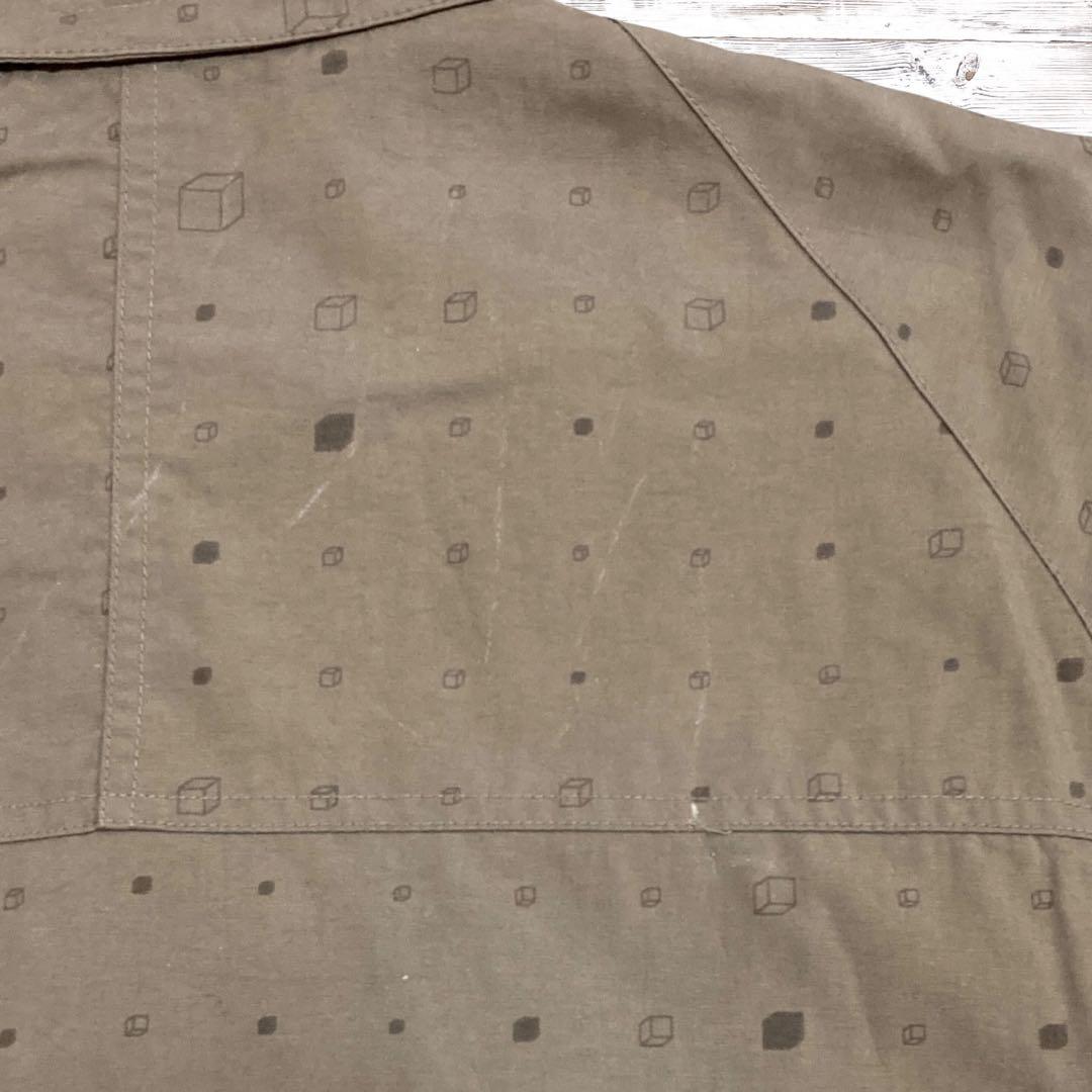 ステューシー STUSSY ジャケット 総柄 カーキ XL 1947