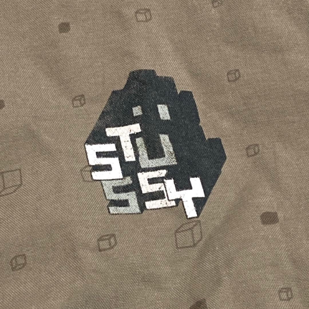 ステューシー STUSSY ジャケット 総柄 カーキ XL 1947