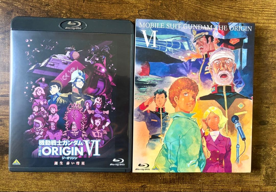 機動戦士ガンダム THE ORIGIN Blu Ray 6巻セット+ 公式資料集