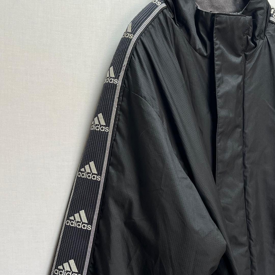 00s 【adidas】CLIMAWARM ベンチコート ロング 防寒 スポーツ