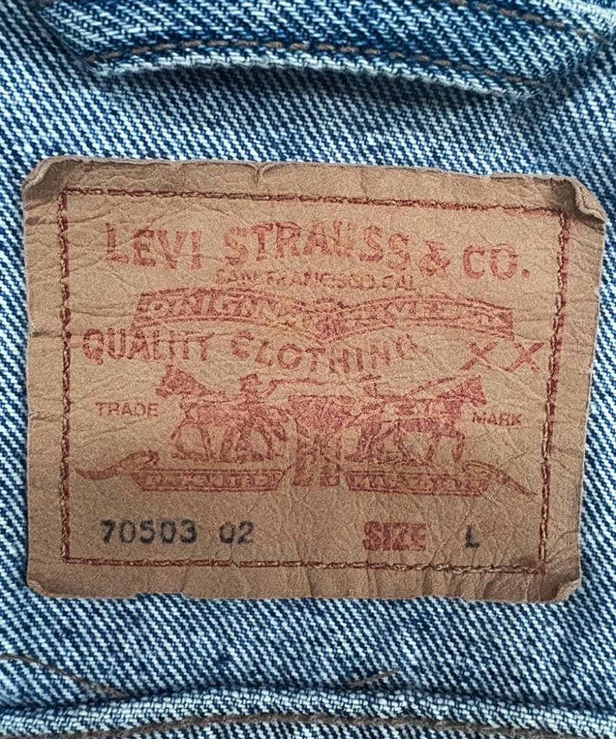 ［90s］Levi’s 70503 02 Denim Jacket / イタリア