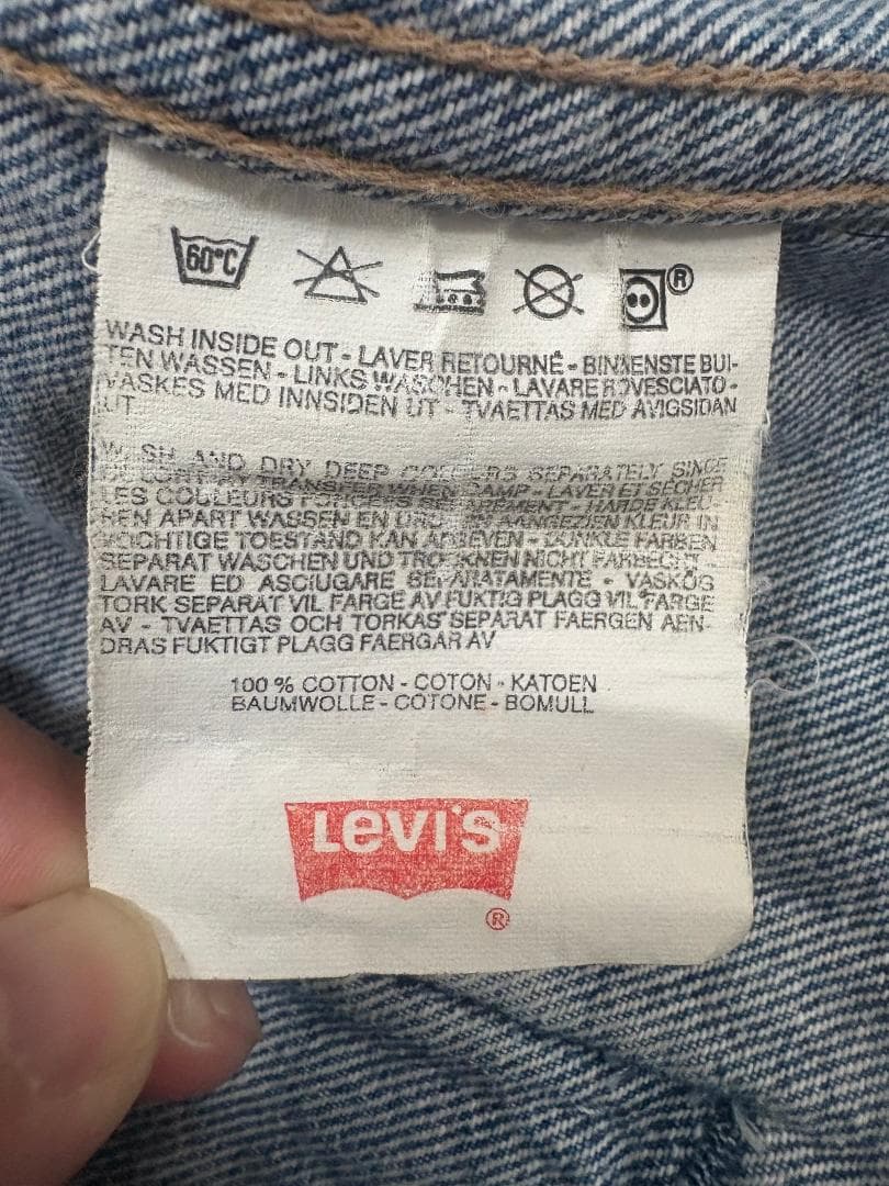 ［90s］Levi’s 70503 02 Denim Jacket / イタリア