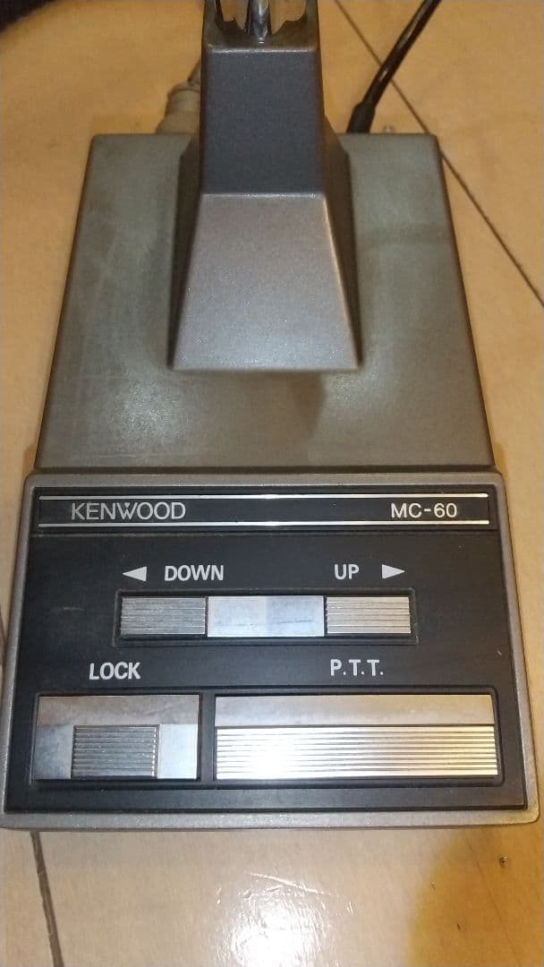 ①【希少】KENWOOD MC-60 マイク 通電確認済