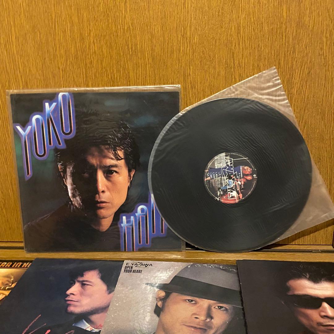 矢沢永吉 レコード7枚 & 写真集 本3冊 セット I LOVE YOU,OK