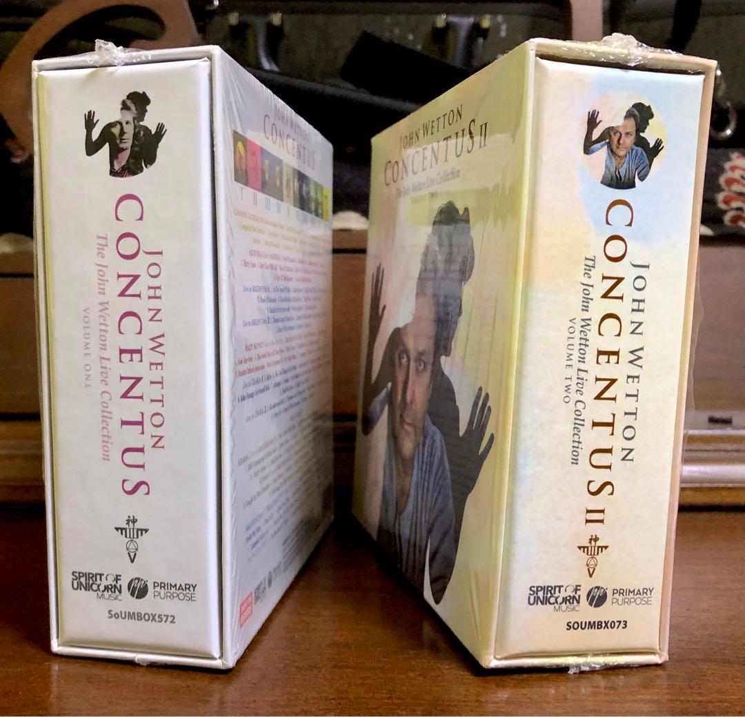 JOHN WETTON : CONCENTUS 1&2BOXセット:ウェットン