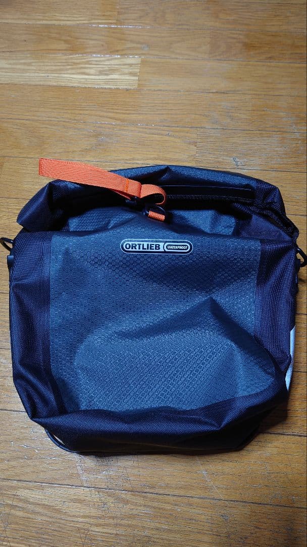 ★ ORTLIEB 防水バッグ 中型 ブラック オルトリーブ　グラベルパック