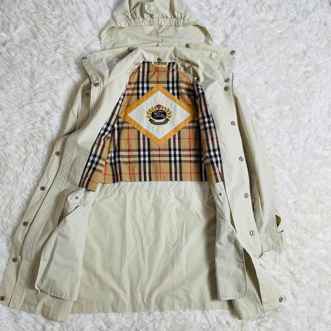 【BURBERRY】フード付きアウター ジャケット ノバチェック 13BR
