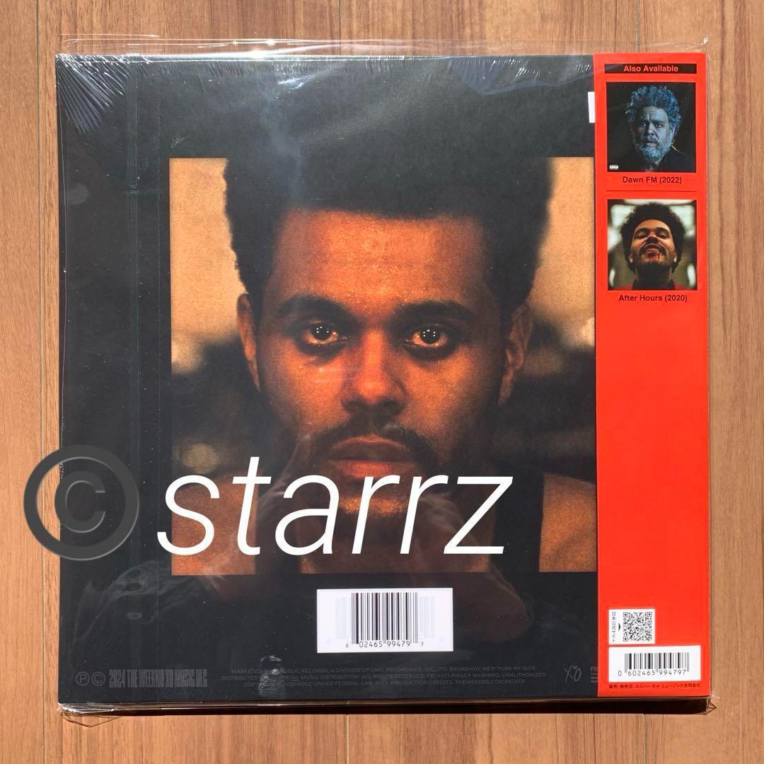 The Weeknd Hurry Up Tomorrow 日本語帯付きLP 2