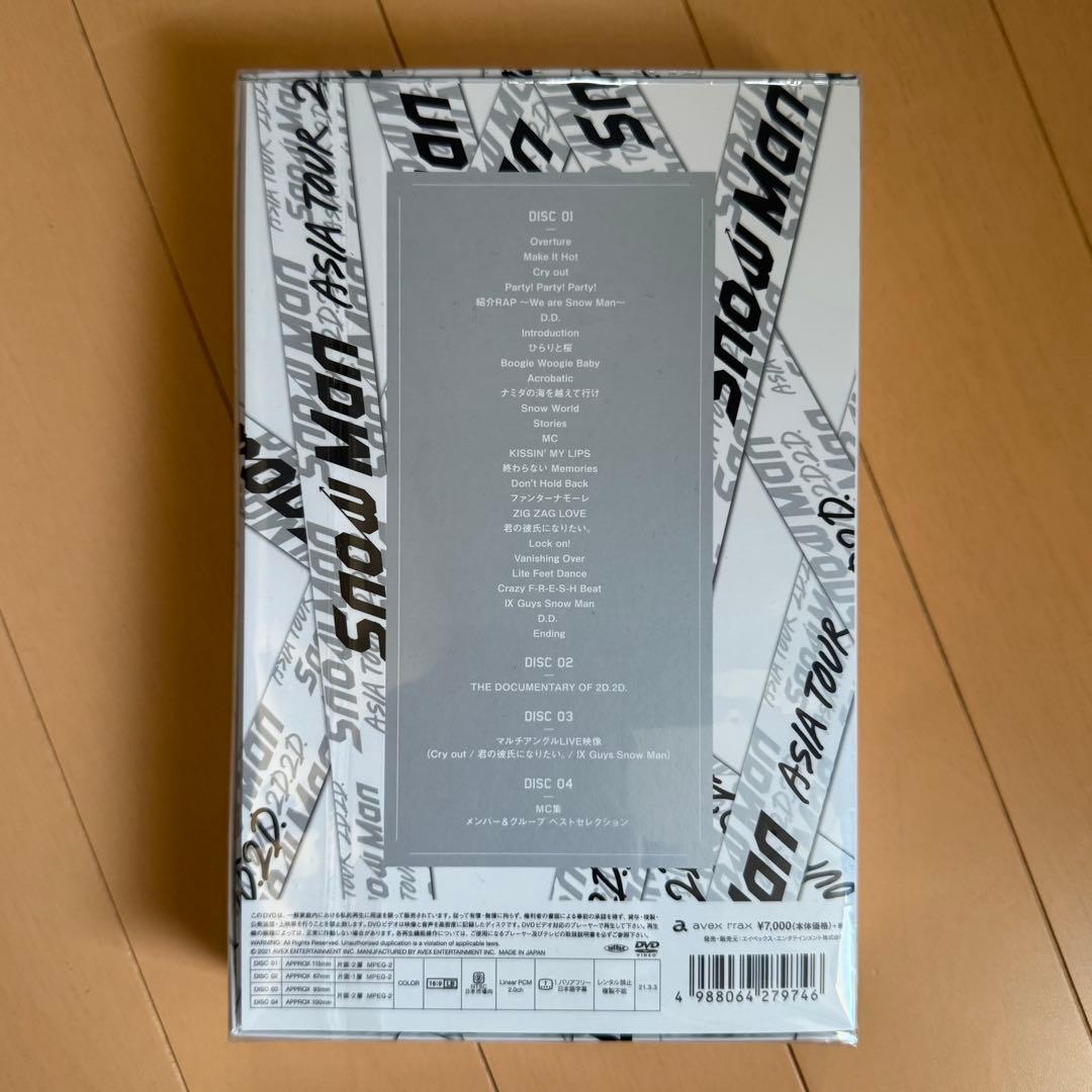  Man ASIA TOUR 2D.2D. 初回盤 DVD