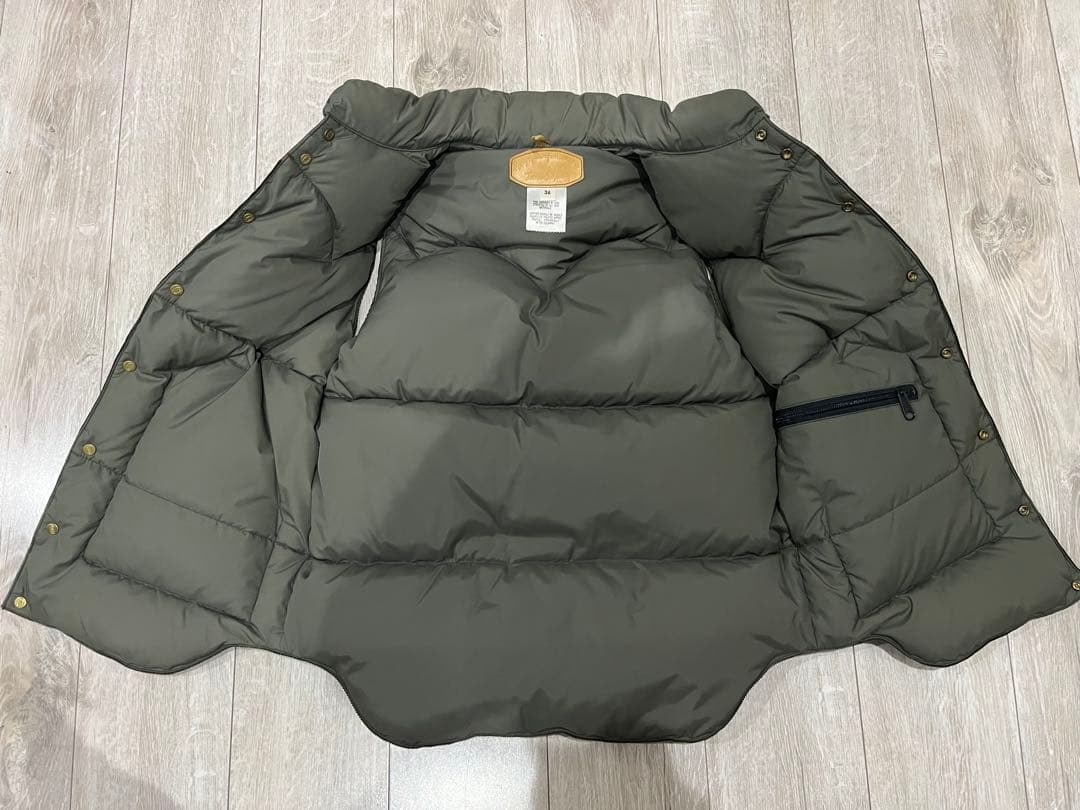 ロッキーマウンテン ダウンベスト 36 コーデュロイ Featherbed