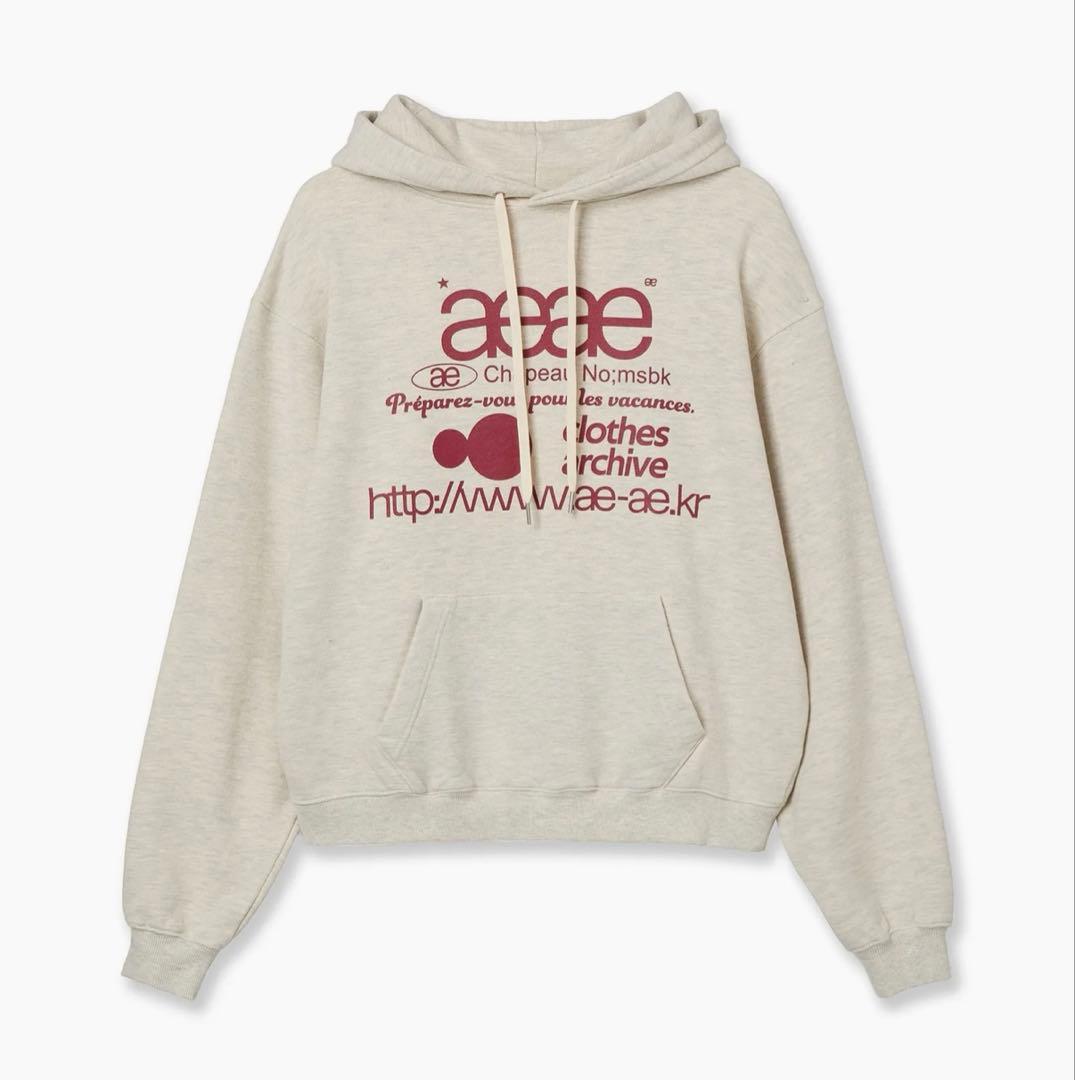 AEAE パーカー　oatmeal