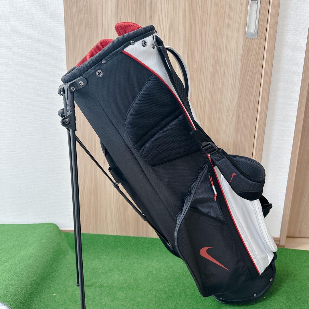 希少 NIKE GOLF キャディバッグ スタンド式 10型 5分割 軽量