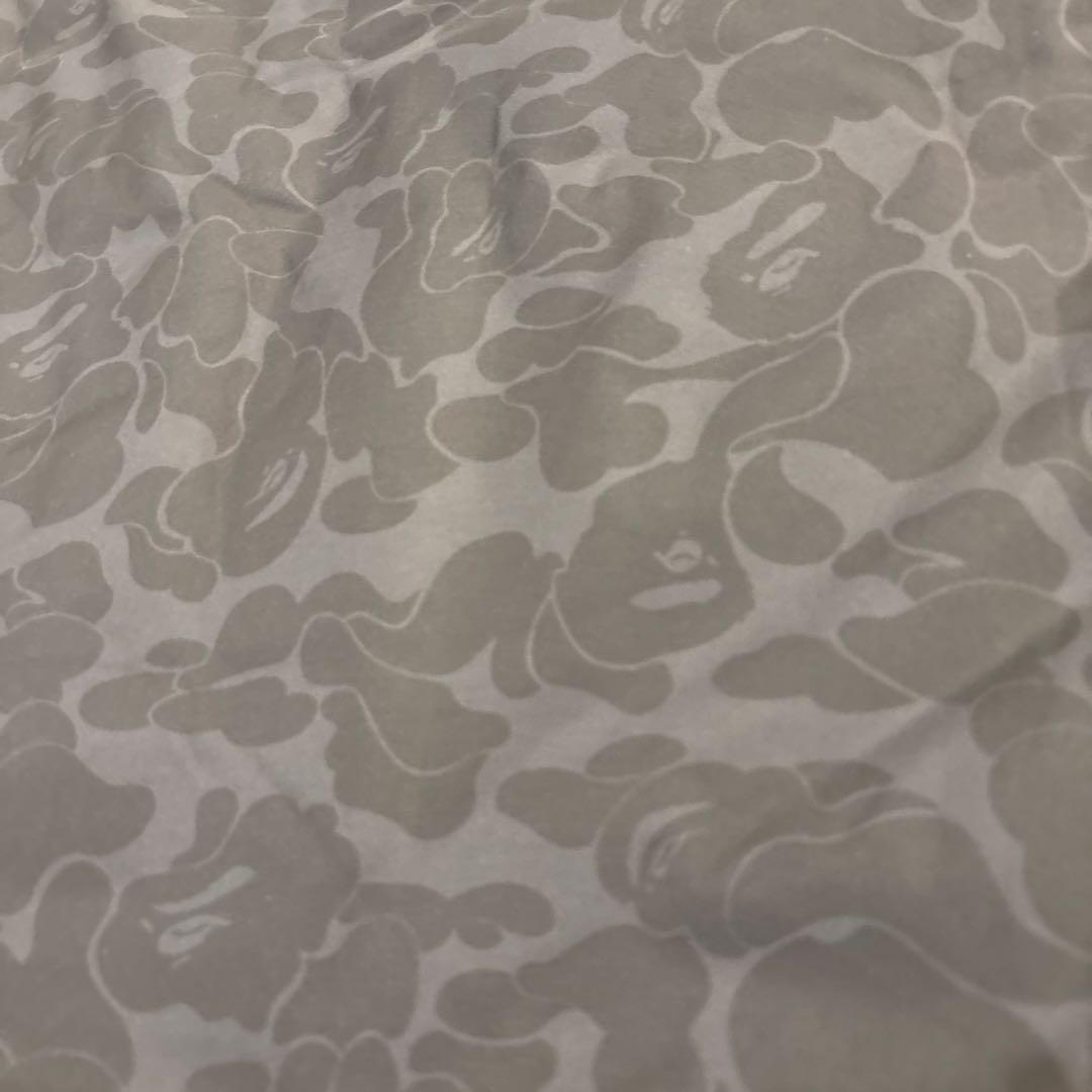 【新品未使用】A BATHING APE 迷彩柄 ダウンベスト Sサイズブラック