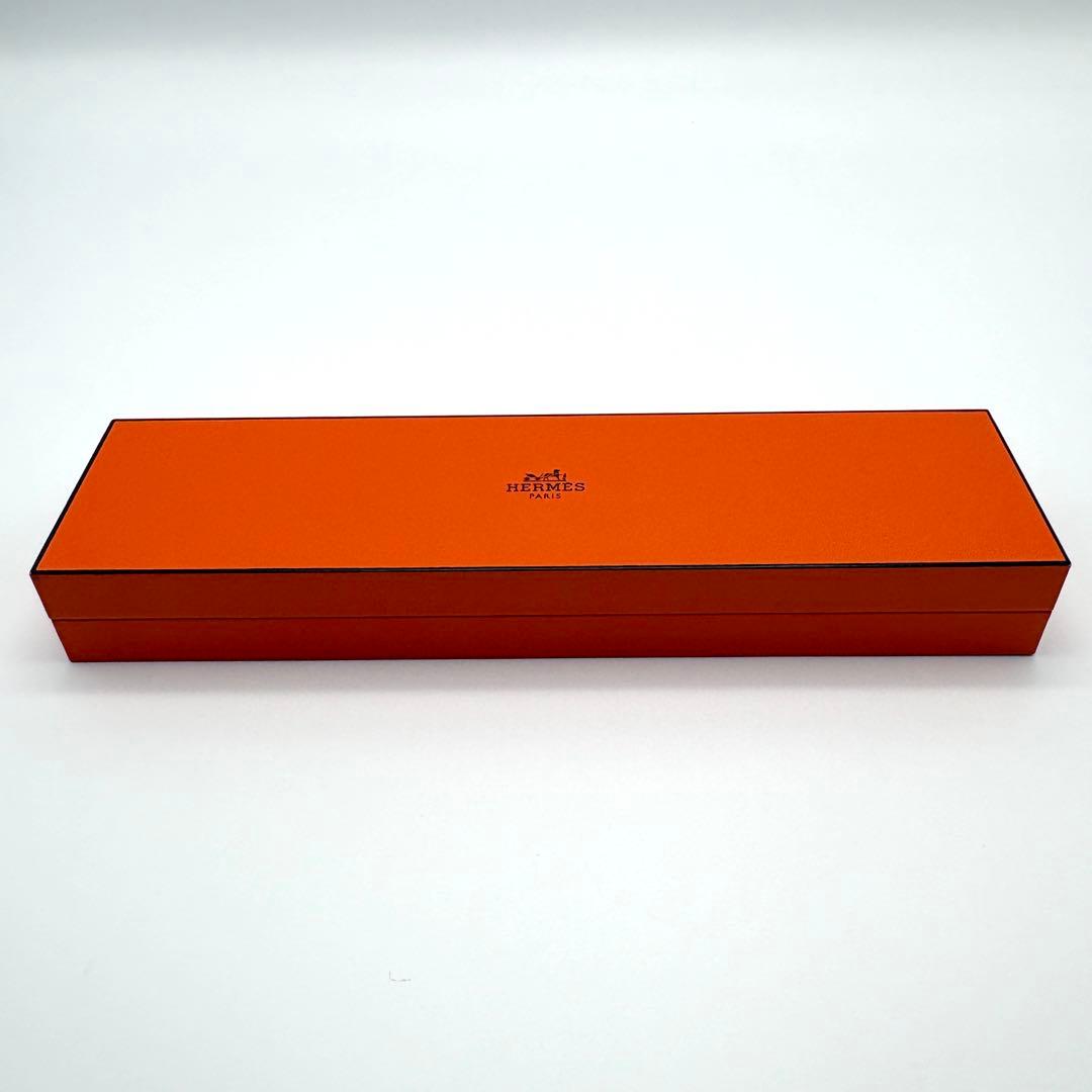 HERMES 空箱のみ ギフトBOX オレンジ 袋付き ショッパー ブレスレット
