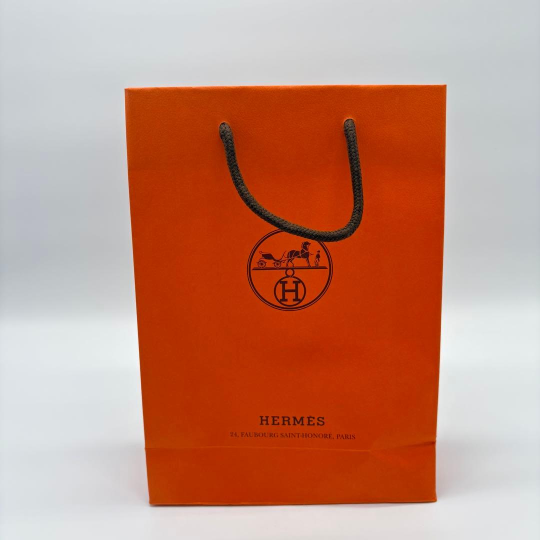 HERMES 空箱のみ ギフトBOX オレンジ 袋付き ショッパー ブレスレット