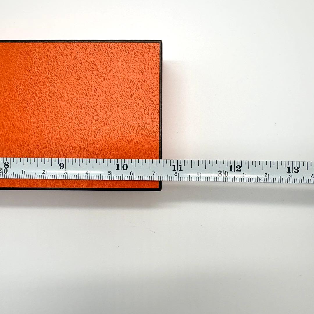HERMES 空箱のみ ギフトBOX オレンジ 袋付き ショッパー ブレスレット