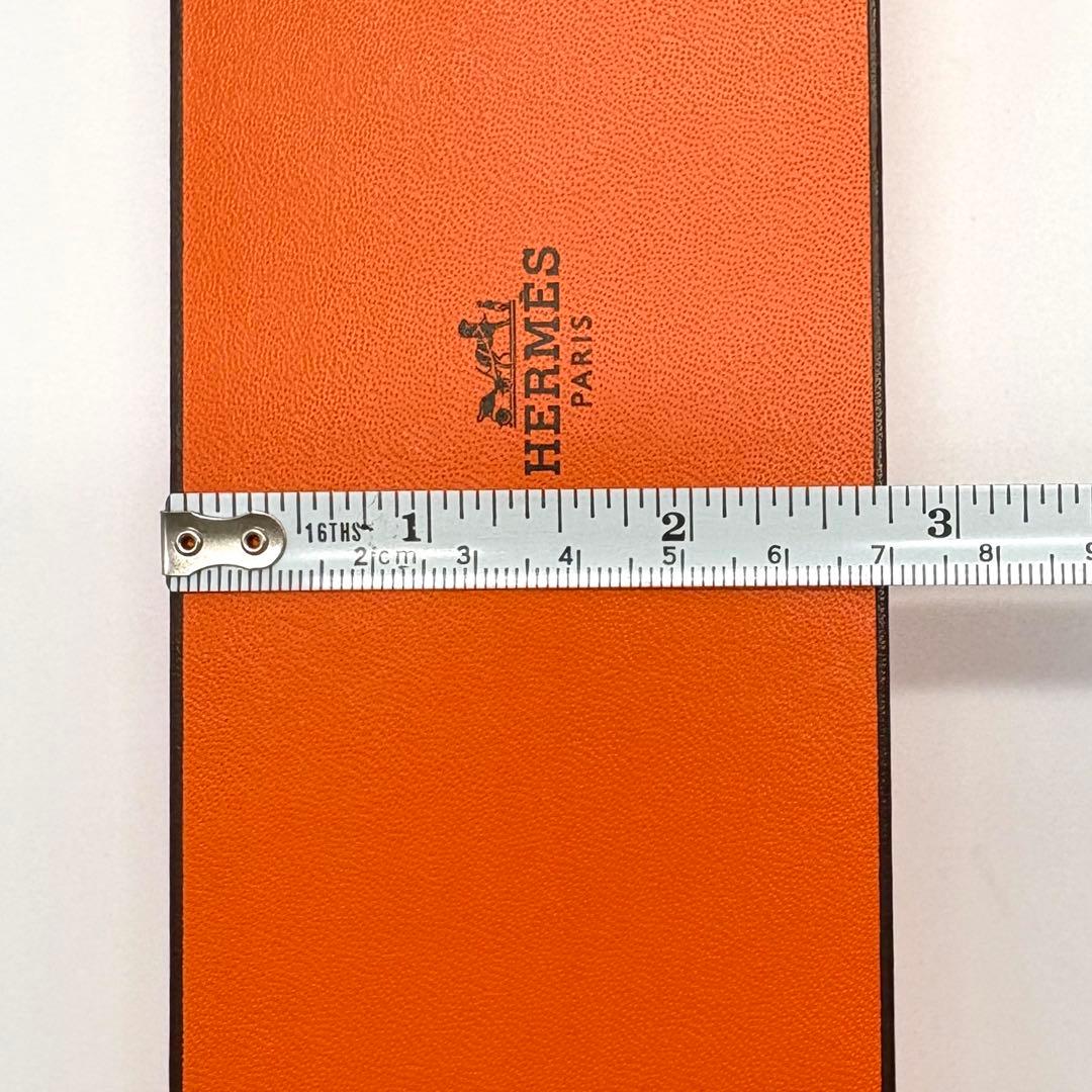 HERMES 空箱のみ ギフトBOX オレンジ 袋付き ショッパー ブレスレット