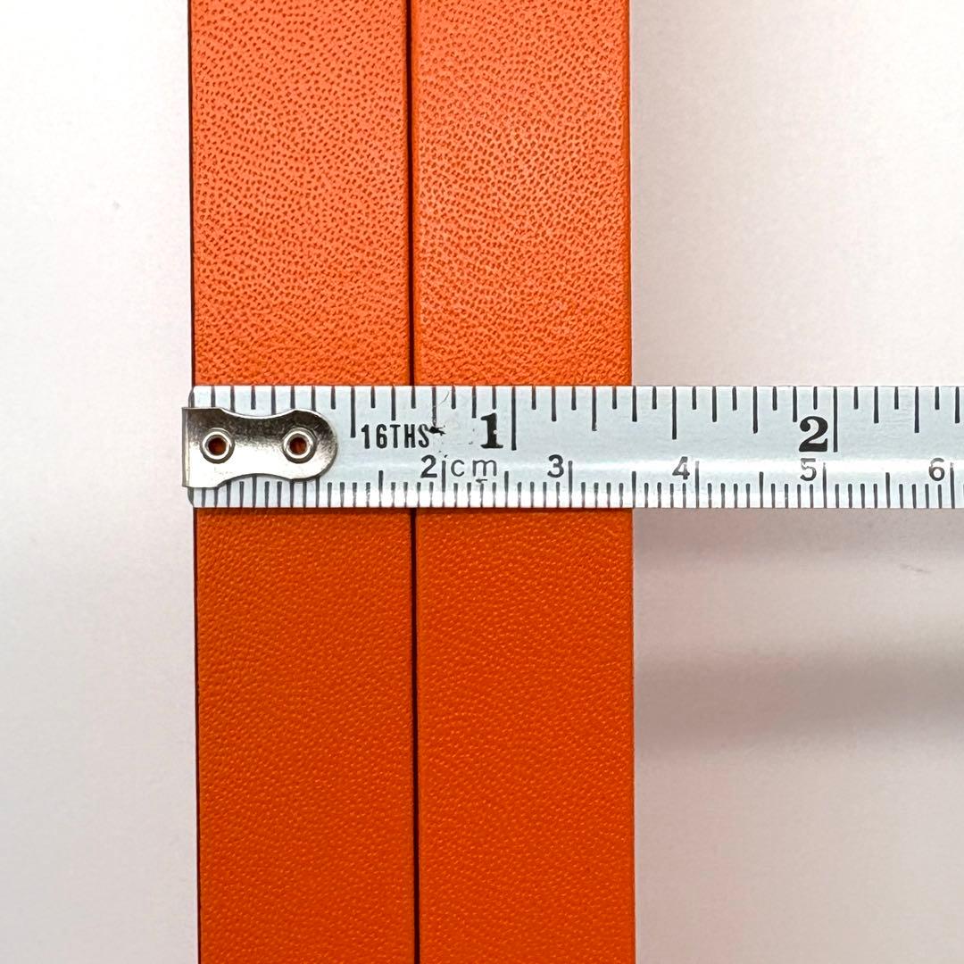 HERMES 空箱のみ ギフトBOX オレンジ 袋付き ショッパー ブレスレット